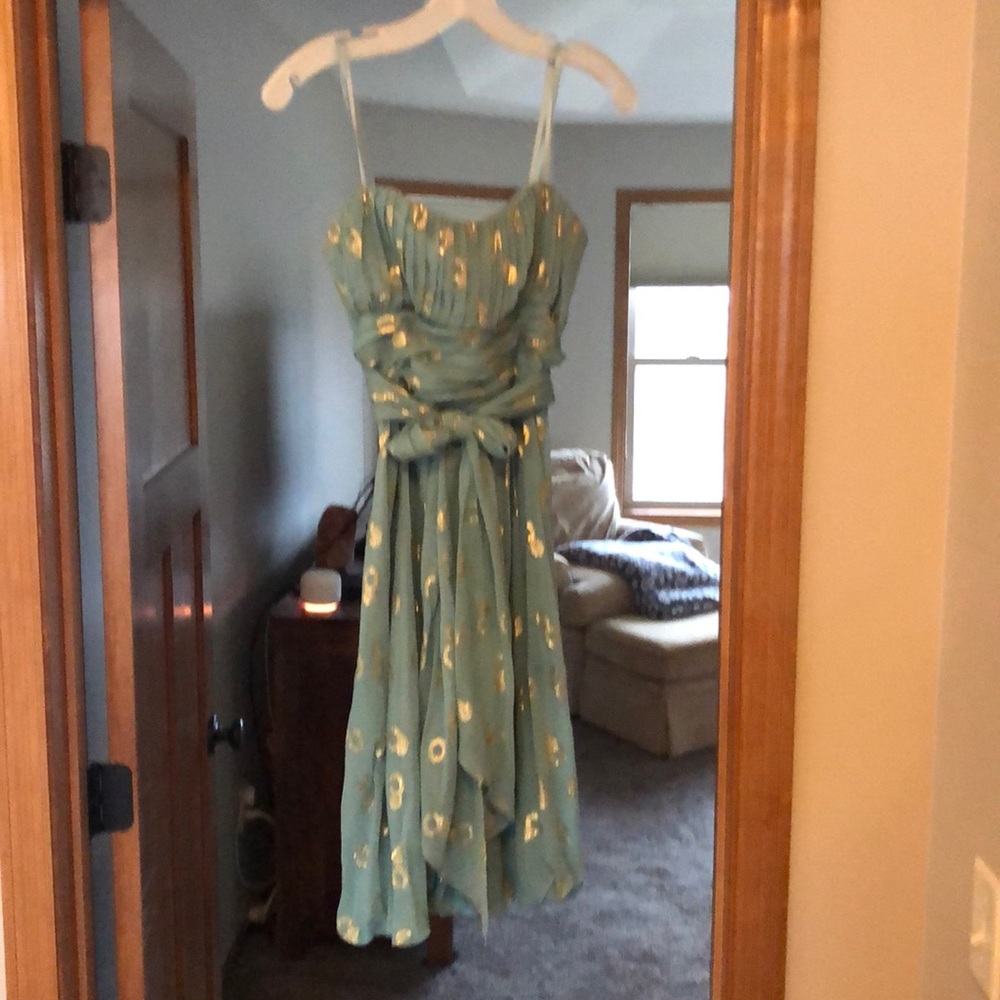 Bcbg strapless dress